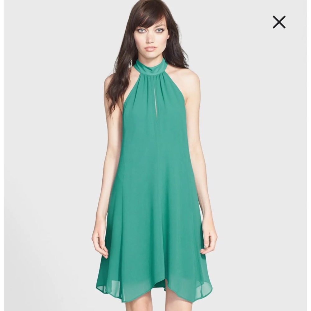 TILDON HALTER A-LINE DRESS